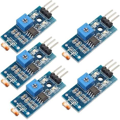 5Pcs Digital Light Intensity Sensor Module Photoresistor Photoresistor for Arduino UNO (1/5)