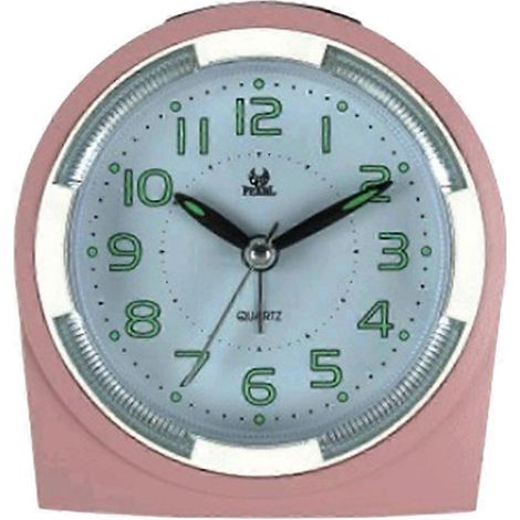 Réveil à sonnerie ascendante progressive avec fonction snooze pour étudiants-Pink (1/5)