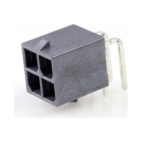 Molex Einbau-Stiftleiste (Standard) Polzahl Gesamt 4 Rastermaß: 5.7 mm 768250004 1 St. Tray