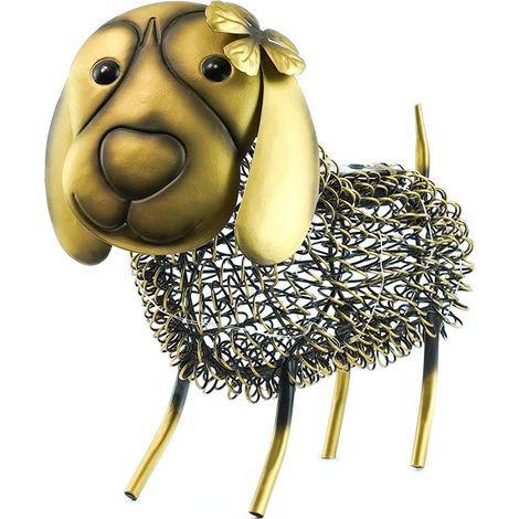 29cm Solar Power Novelty Dog LED Light Up Ornament Garden Outdoor Decoration