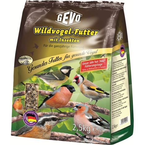 GEVO® Wildvogelfutter mit Insekten 2,5 kg