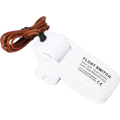 Interrupteur flottant DC32V 24V 12V pour pompe CC, interrupteur automatique pour pompe à bulbe, interrupteur de commande automatique (1/5)