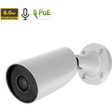 Ajax Telacamera IP bullet 8Mp PoE Bianco 4K - BulletCam 79030 (2.8mm)