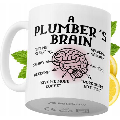 Lustige Tasse für Klempner – Kaffee- oder Teetasse mit witzigem Textdesign – ideal für Geburtstage, Namenstage, Feiertage und besondere Anlässe. Hochwertige Tasse für Zuhause, Büro und Arbeit. Farbe: 