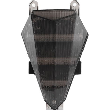 Feux arrière à LED avec clignotants pour motos Yamaha YZF R6 (2006-2016), avec lentille fumée. (1/5)