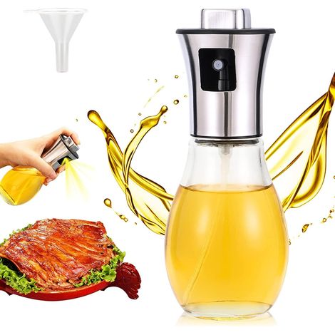 Portable Glass Oil Sprayer, Oil Sprayer Olive Oil Dispenser Bottle (1/5)