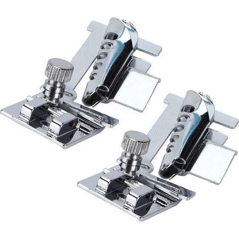 Set mit 2 multifunktionalen Schrägbandfüßen für elektrische Haushaltsnähmaschinen, Bügelzubehör