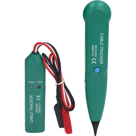 Testeur de Câbles Professionnel Détecteur de Fils Traçeur Robustes pour Lignes Téléphoniques