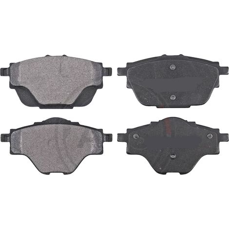 KIT PASTIGLIE FRENO POSTERIORI compatibile con PEUGEOT 5008 II (MC,MJ,MR,M4) / PASTIGLIE FRENANTI AUTO OEM P 61 124 , / SOSTITUZIONE DIRETTA / BASSA POLVERE / SILENZIOSO