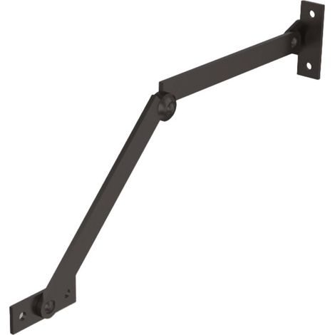 Compas à gauche acier zingué noir - PINET - 2413323 (1/2)