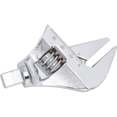 Tête de clé à molette de Torsion de qualité industrielle, outil matériel CRV à très grande ouverture 9x12, Interface carrée convexe 0 à 37mm (1/5)
