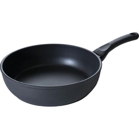 Padella Kelomat Bratchef Maxi High Induction 28 cm acciaio inox nero (1/2)