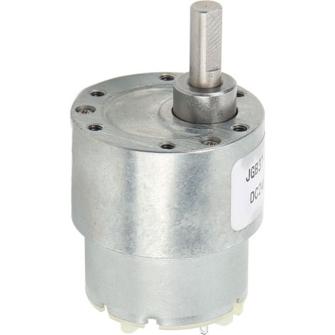 Gleichstrom-Getriebemotor, CW/CCW, hohes Drehmoment, drehzahlverstellbar, DC 24 V, 50 U/min (1/5)