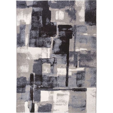 Tappeto Decora 110X170 Grigio Dis. 001