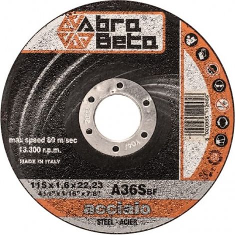 DISCO DA TAGLIO PER FERRO SOTTILE ABRA BETA Ø 76x1,0 mm Q.TA 50