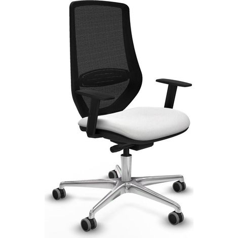 piqueras-y-crespo Silla Mardos silla de oficina blanca confortable (1/3)