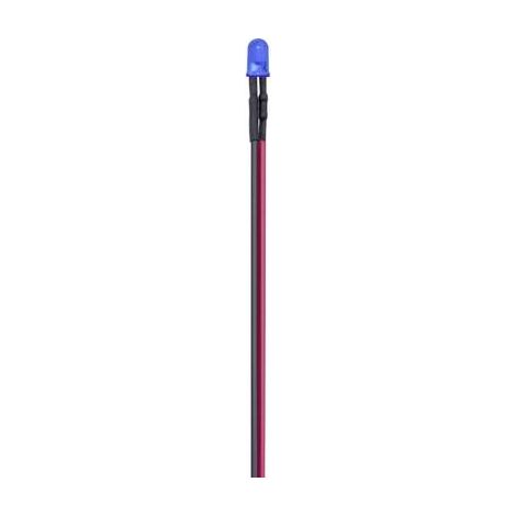 LED M. KAB. 24V 5MM BLAU 25ST. TRU