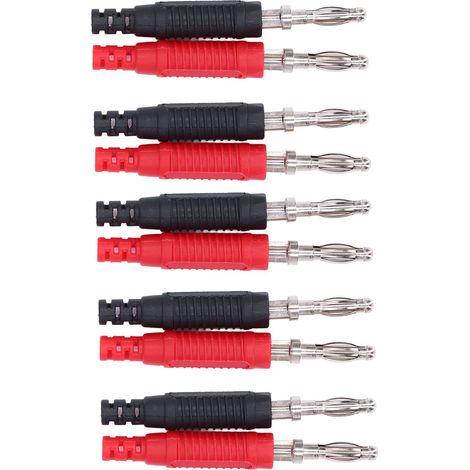 5er-Set Laternen-Bananenstecker, isolierte Bananenbuchsen, DIY-Steckverbinder für Schweißmaschinen (1/5)