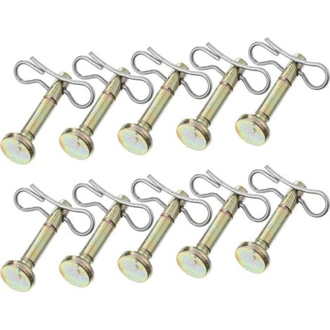 Packung mit 10 Scherbolzen für Schneefräsen und Scherbolzen - Kompatibel mit 738-04124 714-040 (1/4)