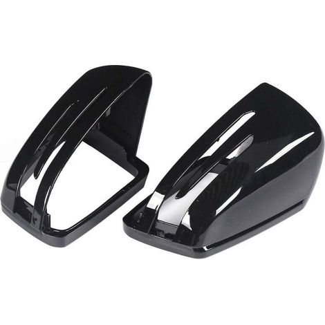 Paire de couvercles de rétroviseurs latéraux de remplacement, pour Mercedes Benz classe A B C E CLA CLA GLA GLK (1/4)