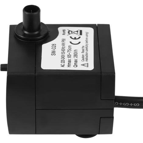 Mini pompe à eau submersible ultra silencieuse pour bassin, aquarium et fontaine (-) (1/5)