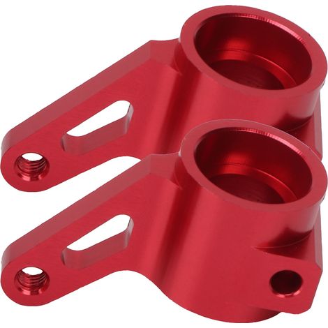 2 supports de direction en alliage d'aluminium pour Traxxas Drag Slash 1/10, pièces de rechange RC, 1967 Rouge (1/5)