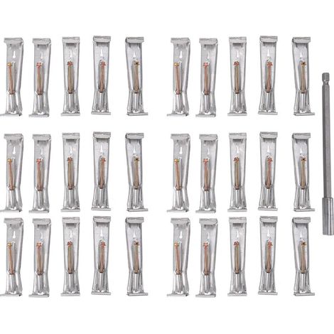 Supports de gouttière à vis à dégagement rapide, 30 pièces, crochets de support de pluie dissimulés en aluminium de 5 pouces pour gouttières avec pré-assemblage (1/5)