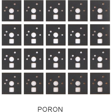 Pegatina para interruptor de teclado mecánico, 120-PORON