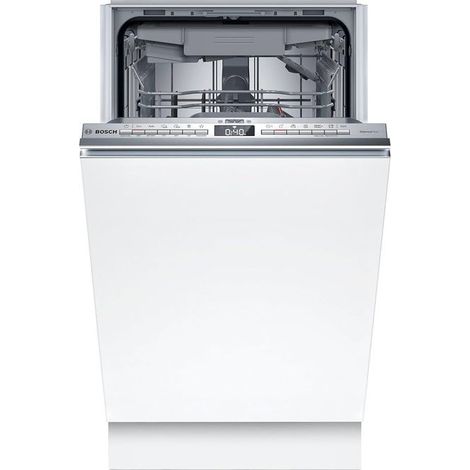 Bosch SPI4EMS17E Serie 4 Lavastoviglie da Incasso Slim 10 coperti Classe B 44 dB AquaStop Wi-Fi (81.5x44.8x57.3 cm) colore Acciaio Inox