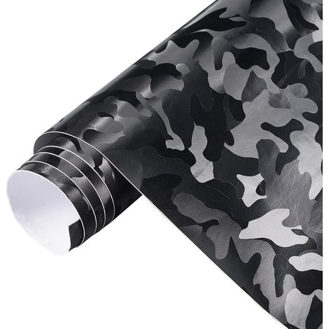 120 Klebedreiecke 30mm – PVC Folie Glänzend, Schwarz, Selbstklebend, Wetterfest