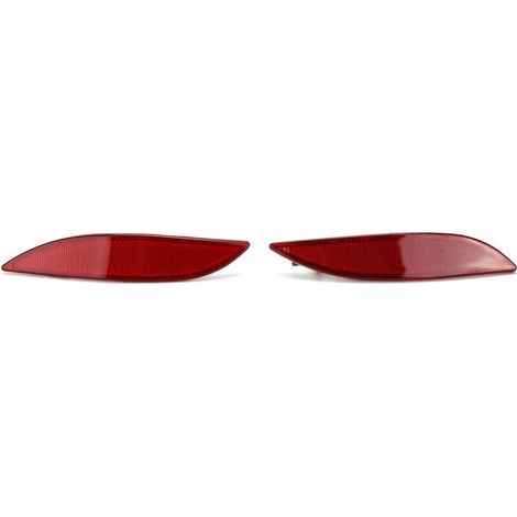 Réflecteurs de pare-chocs arrière 265650004R – Compatible Megane III – Matériau ABS résistant – Améliore la visibilité par temps de pluie