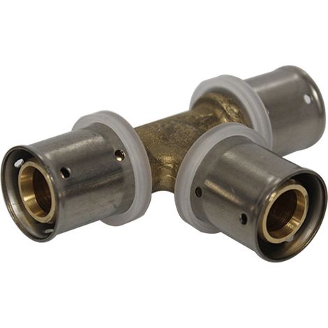 Raccord multicouche à sertir té égal - Ø20x2,0 - MULTIPEX (1/3)