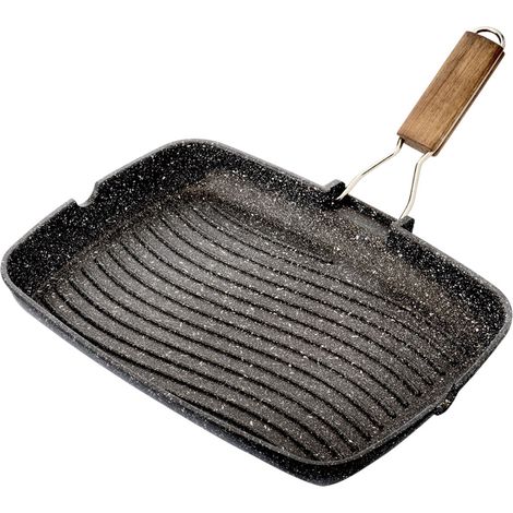 Bistecchiera Modello Omac Fassona 35 X in Alluminio 26 cm