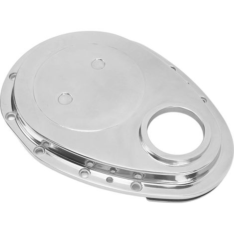 Carter de Distribution Argent Poli Joint d'Étanchéité Moteur Kit de Boulons Remplacement pour SBC 283 327 305 350 383 400 (1/5)