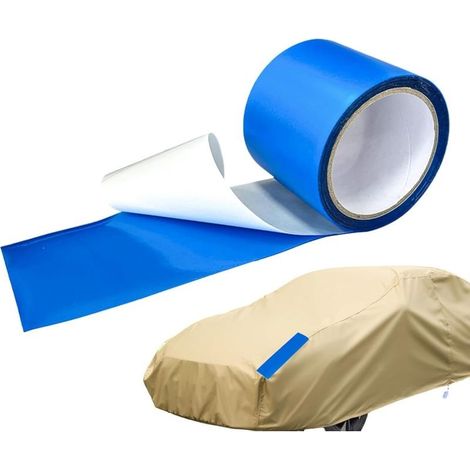 Tarpaulin repair tape, strong adhesive, waterproof, tear-resistant, durable, strong material, easy to tear, weather-resistant (1/5)
