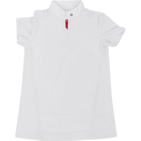 T-shirt d'équitation pour enfants, manches courtes, respirant et extensible, confortable, taille S (1/5)