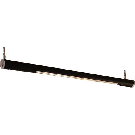 ExtremeLine HeatTube schwarz Carbon Infrarotstrahler 900 W mit Steuerungssystem