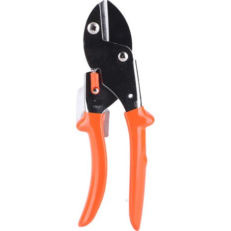 Tijeras de podar profesionales SK5: cuchillas afiladas, mango ergonómico de goma reforzada para un recorte y poda eficientes.