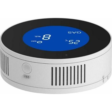 WiFi-Gasdetektor für Zuhause, Leck, brennbares Gas, natürliches Detektor, LPG-Lecktester, Schnüffler mit LCD-Display, Ton-Alarm-App, Push-Benachrichtigung, Fernbedienungs-App (1/4)