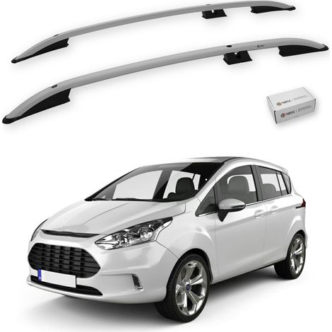 TURTLE kompatibel mit Ford B-Max (B232) 2012-2017 Dachreling Crown Grau (1/5)