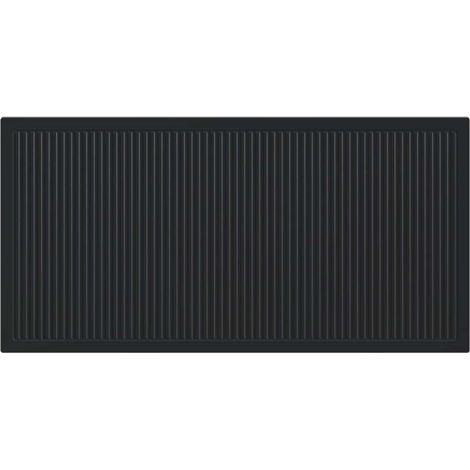 Maison Exclusive - Testiera da Muro EDE Nero Legno ingegnerizzato (1/5)