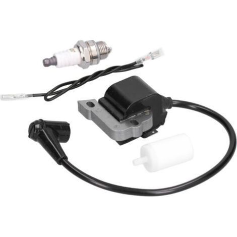 Kit de Filtre à Air et Bougie d'Allumage pour Tondeuse 240R 245R 245RX 250R -