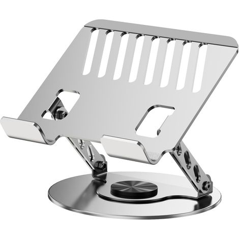 Support Ordinateur Portable - Réglable 180° - Rotation 360° - Compatible 11 À 17,3 Pouces - Portable (1/5)