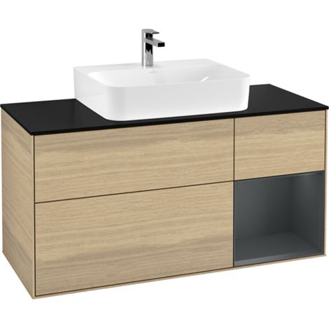 Villeroy & Boch G172HGPC meuble sous-lavabo Finion G17 (1/2)