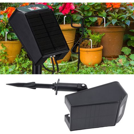 Kit de riego solar SW15 para 15 macetas: sistema de riego automático con temporizador para plantas en maceta. (1/5)