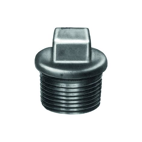 Bouchon mâle avec bourrelet 290 noir - 1''1/2 - SFERACO