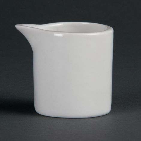 Pots à lait blancs 57ml Whiteware (Lot de 6) - Ref CB704 - Olympia (1/5)
