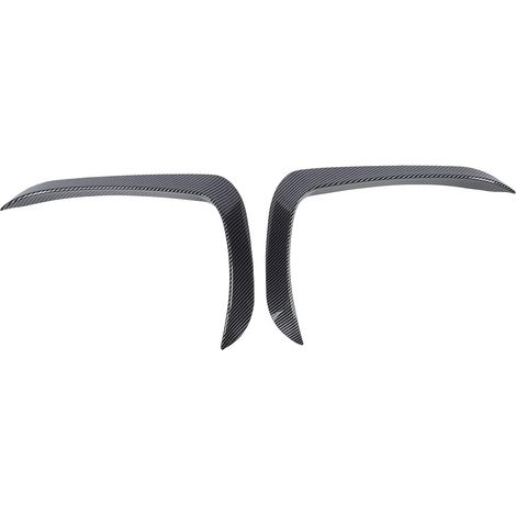 Spoiler de Pare-Chocs Avant, Design Sportif, Aérodynamisme amélioré, Haute stabilité pour X5 F15 M Sport 2014 2018, avec Matériau ABS, durabilité Améliorée (Style Fibre de Carbone) (1/5)
