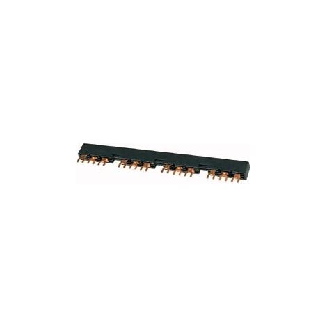 Jeu de barres triphasé pour 4 PKZ0 +contact auxiliaire +déclencheur voltmétrique EATON B3.2/4-PKZ0