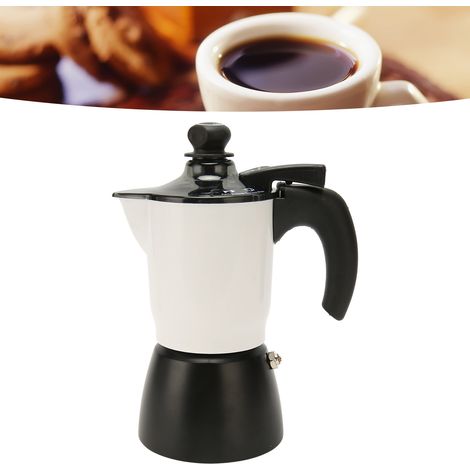 Cafetière italienne Moka 150 ml pour la préparation du café à la maison (1/5)